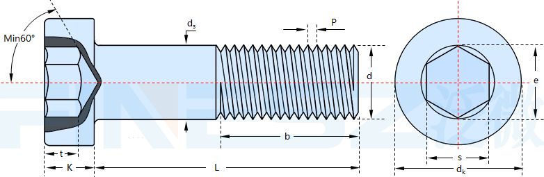 DIN7984薄头内六角螺栓